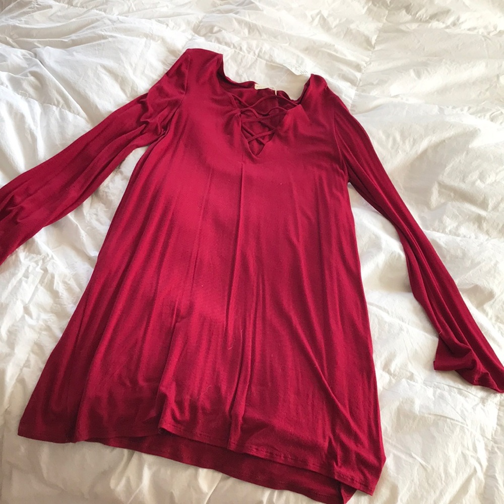 Red dress